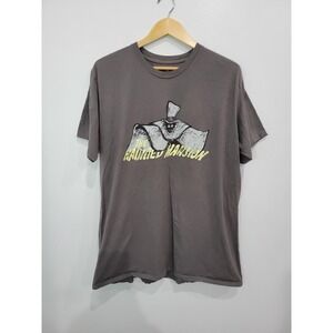 Disneyland Walt Disney World Haunted Mansion Hatbox Ghost T Shirt 2XL Gray Hanes